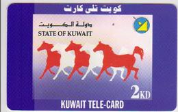 HORSE - KUWAIT - PREPAID - SATELITTE - Pferde