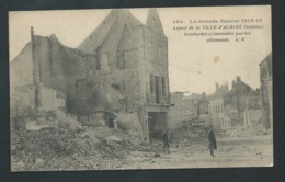 La Grande Guerre 1914/15 Aspect De La Ville D'Albert ( Somme ) Bombardée Et Incendiée Par Les Allemands   - Mbj67 - Guerre 1914-18