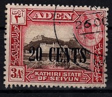 Aden - Kathiri State Of Seiyun, 1951, SG 23, Used - Somaliland (Herrschaft ...-1959)