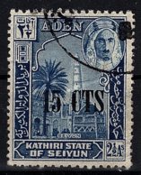 Aden - Kathiri State Of Seiyun, 1951, SG 22, Used - Somaliland (Protettorato ...-1959)