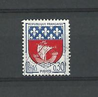 1965 N° 1354 B 0.30 PARIS   OBLITÉRÉ SPINK - Used Stamps