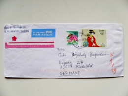 Cover Japan Letter Writing Week Bee - Storia Postale