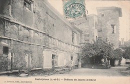 ***  47 *** CASTELJALOUX  Château De Jeanne D'Albret TTBE - Castelmoron