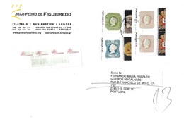 Portugal Registered Front Of Cover - Brieven En Documenten