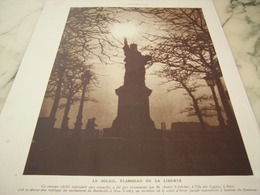 PHOTO FLAMBEAU DE LA LIBERTE PARIS  1930 - Sin Clasificación