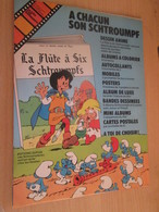 SPI2019 : PAGE REVUE SPIROU ANNEES 70 : PEYO PUBLICITE POUR DIVERS PRODUITS SCHTROUMPFS - Schtroumpfs, Les