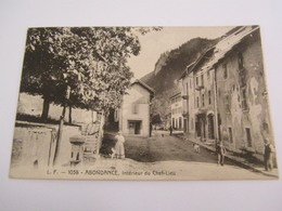 Delcampe - C.P.A.- Abondance (74) - Intèrieur Du Chef Lieu - 1914 - SUP (CB 91) - Abondance