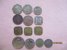 Ceylon / Sri Lanka: 13 Coins 1891 - 1996 - Sri Lanka