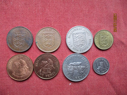 Jersey: 8 Coins 1957 - 1998 - Jersey