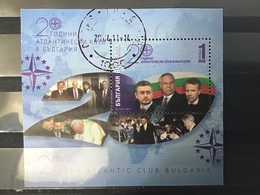 Bulgarije / Bulgaria - Sheet 20 Jaar Atlantic Club (1) 2013 - Used Stamps