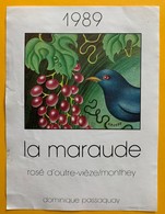 11101 -  La Maraude Rosé D'outre-Vièze/Monthey Suisse Dominique Passaquey - Kunst