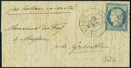 Lettre LE GENERAL ULRICH, L.M.M. Avec Càd Paris Les Ternes 17 Nov 70 Pour Meylan Près Grenoble - Arrivée à Grenoble Le 2 - Other & Unclassified