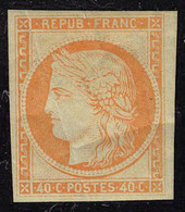 Neuf Avec Charnière N° 5g, 40c   Orange Type Cérès, Réimpression T.B. - Sonstige & Ohne Zuordnung