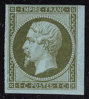 Neuf Avec Charnière N° 11a, 1c Bronze, Petit Bdf, Cl, Superbe - Autres & Non Classés