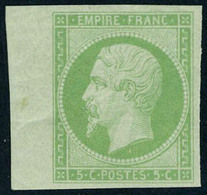 Neuf Sans Charnière N° 12, 5c Vert Bdf, Superbe, Signé Brun - Autres & Non Classés