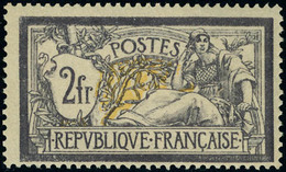 Neuf Avec Charnière N° 122. 2f Merson Violet Et Jaune, T.B. Signé Calves Et Diéna. - Other & Unclassified