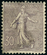 Neuf Avec Charnière N° 132a Et 133. Les 25c Et 30c Semeuse Lignée. T.B. - Altri & Non Classificati