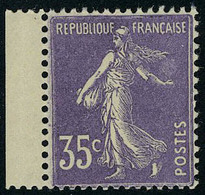 Neuf Sans Charnière N° 142b, 35c Violet Semeuse, Type II, Bdf, T.B. - Sonstige & Ohne Zuordnung