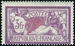 Neuf Sans Charnière N° 240, 3f Merson Lilas Et Carmin Centrage Courant, T.B. - Other & Unclassified