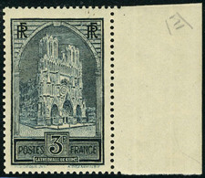Neuf Sans Charnière N° 259b, 3f Reims, Type III, Bdf, TB - Other & Unclassified