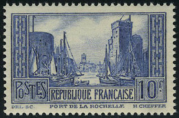 Neuf Sans Charnière N° 261, 10f La Rochelle, Type III, T.B. - Other & Unclassified