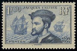 Neuf Sans Charnière N° 296/97, La Paire Jacques Cartier, T.B. - Autres & Non Classés