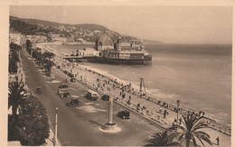 Alpes Maritimes : NICE : Promenade Des Anglais Et Casino De La Jetée - Nizza Bei Nacht