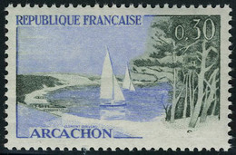 Neuf Sans Charnière N° 1312a, 30c Arcachon, Couleur Bistre Et Postes Absentes, T.B. - Other & Unclassified