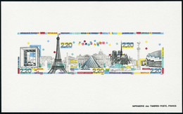 N° 2579/83, Bande Panorama De Paris, épreuve De Luxe Collective, T.B. - Other & Unclassified