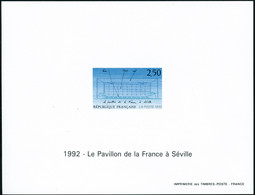 Neuf Sans Charnière N°2736. Exposition Universelle De Séville. Feuillet Non Dentelé Gommé. T.B. - Other & Unclassified