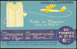 Neuf Sans Charnière N° 192-C5, 30c Bleu Semeuse, Secours-Menier-Secours-Florent, S.97, TB - Other & Unclassified