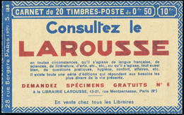 Neuf Sans Charnière N° 199-C42, 50c Rouge Semeuse Lignée, Redoute-Phénix-Phénix-Redoute, S.188, TB - Other & Unclassified