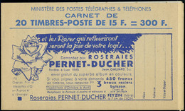 Neuf Sans Charnière N° 886-C9, 15f Bleu Gandon (II), Seccotine-Poste-Bic-Bic, Couverture Revue Des P.T.T., TB - Other & Unclassified