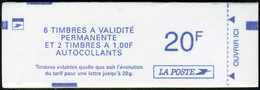 Neuf Sans Charnière N° 1501/1509, Les 8 Carnets à Composition Variable X 5 Exemplaires De Chaque (1508 Seulement 4), TB - Other & Unclassified