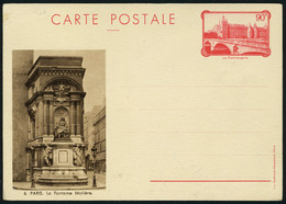 Lettre N° 3, Entiers à Type Spéciaux N° 3, La Conciergerie Sans République Française, Les 5 Vues Différentes En Brun, Ne - Other & Unclassified