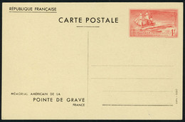 Lettre N° 12 + 13, Entiers à Type Spéciaux N° 12 Et 13, Mémorial De La Pointe DeGrave, Les 5 Illustrations Différentes,  - Other & Unclassified