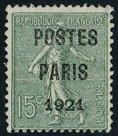 Neuf Sans Gomme N° 26, + 28/9, 5, 15 Et 30c Paris 1921 T.B. - Other & Unclassified