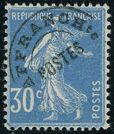 Neuf Sans Charnière N° 60, 30c Bleu Excellent Centrage, Superbe, Signé - Other & Unclassified