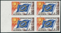 Neuf Sans Charnière N° 27/35, La Série Drapeaux, ND, Bloc De 4, Bdf, T.B. - Sonstige & Ohne Zuordnung