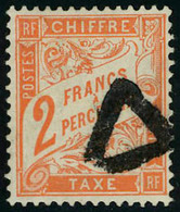 Oblitéré N° 41, 2f Rouge-orange, TB - Other & Unclassified