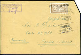 Lettre N° 13, 50c Merson S/LR Du 2.5.1917, Cachet De Censure Militaire Serbe, Pour Genève, TB - Other & Unclassified