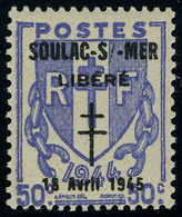 SOULAC Sur MER, N° 1 50c Violet Foncé TB - Other & Unclassified