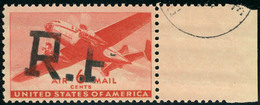 Neuf Sans Charnière 6c Rouge PA US Surchargé RF - Alger Type I -, TB - Other & Unclassified