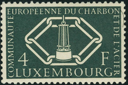 Neuf Sans Charnière 1956. Idées Européennes. Luxembourg N°511/513. C.E.C.A. T.B. - Autres & Non Classés