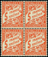 Neuf Sans Charnière N° 18/20, Les 3 Valeurs En Blocs De 4 Timbres, TB - Other & Unclassified