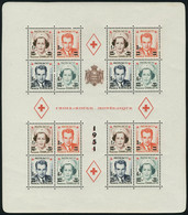 Neuf Avec Charnière N° 3A/4B, Les 4 Blocs Croix Rouge, Cl, Tous Les Timbres **, T.B. - Other & Unclassified