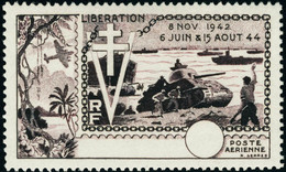 Neuf Sans Charnière 1954. 10ème Anniversaire De La Libération. 1 Valeur Lilas Foncé, Sans Nom Du Pays, Ni Valeur Dans Le - Other & Unclassified