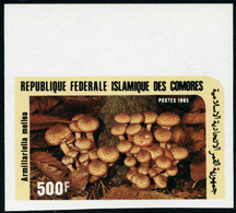 Neuf Sans Charnière N° 435/39, La Série Complète Champignons Non Dentelée + La Même En 5 Blocs Non Dentelés Gommés, Supe - Other & Unclassified