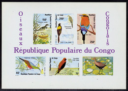 N° 25, Le Bloc Oiseaux, épreuve De Luxe Sur Papier Carton ND, T.B. - Autres & Non Classés