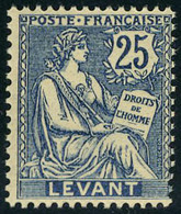 Neuf Sans Charnière N° 24, 25c Bleu, TB - Autres & Non Classés